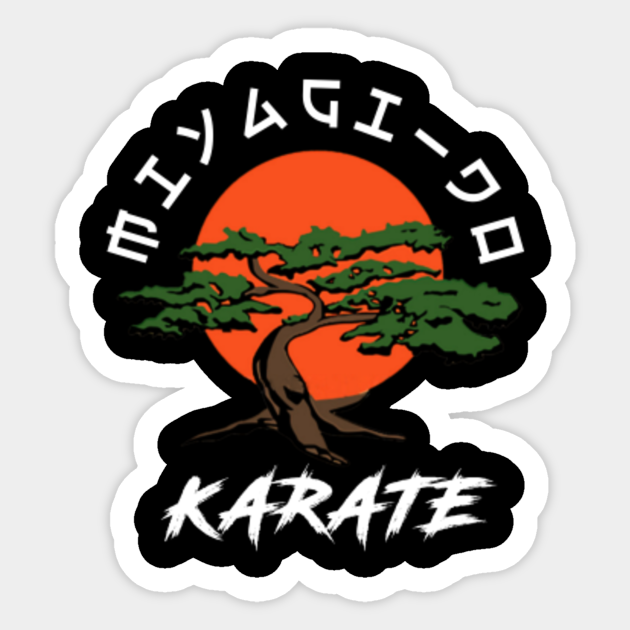 Miyagi do Karate Kid Sticker TeePublic